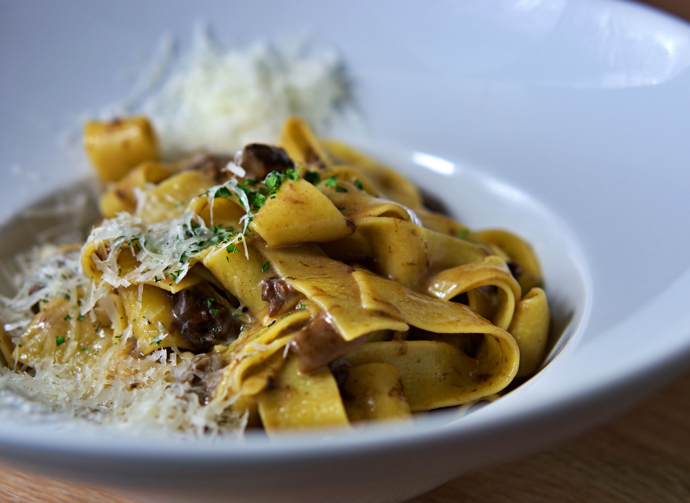 Wild Mushroom Pappardelle
