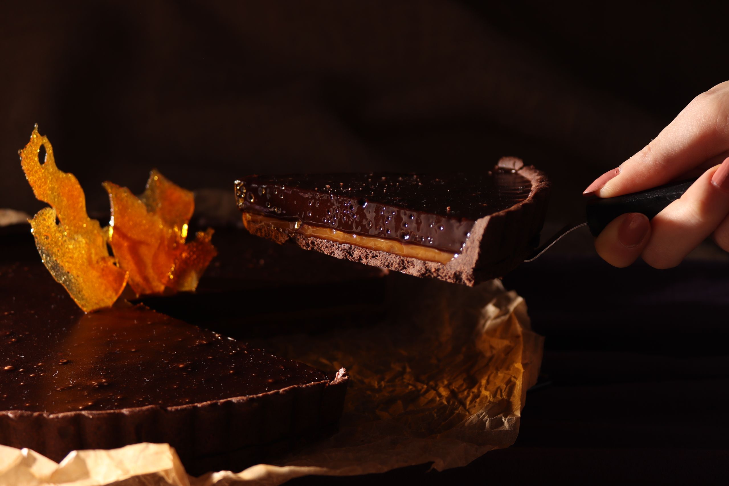 Dark Chocolate Tart